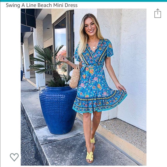 Like New Wrap Dress - Picture 1 of 3